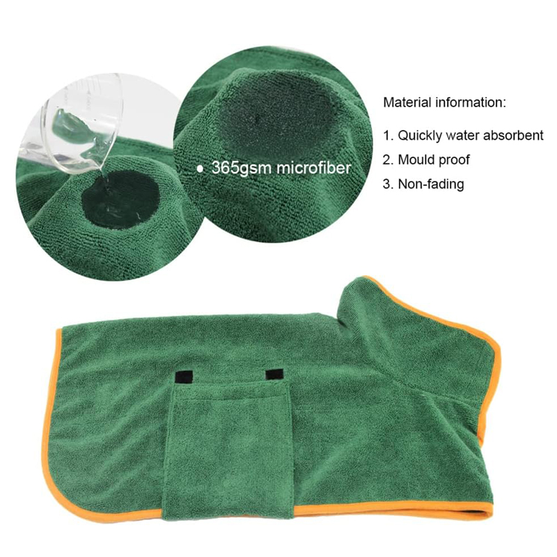 Dog Bathrobe Towel Pet Drying  - Beach Towel Large ulasan dan harga