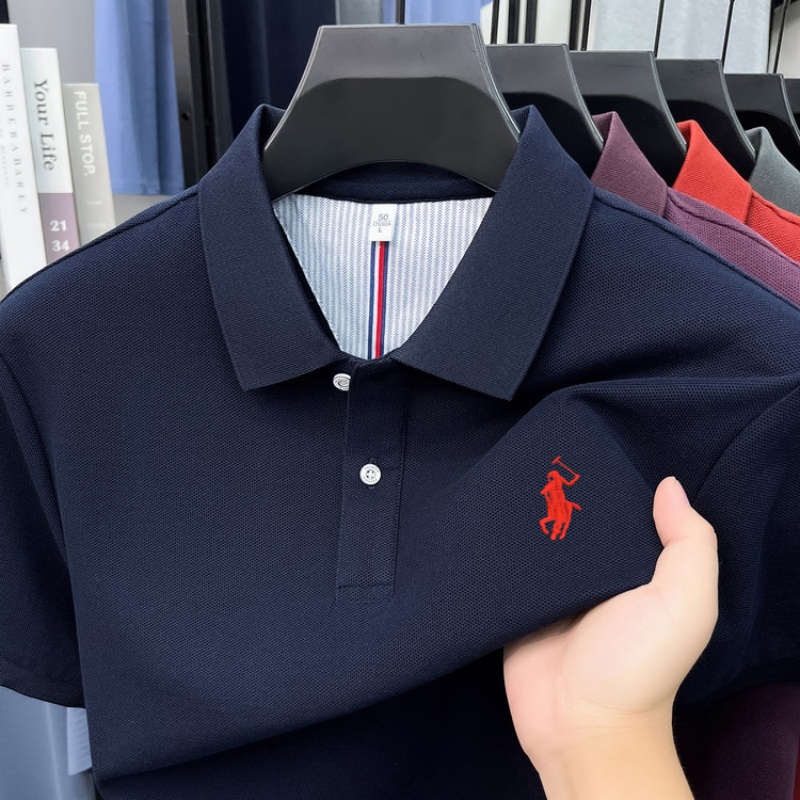 100% pure cotton 2026high-end  - Polo Shirt Pique ulasan dan harga