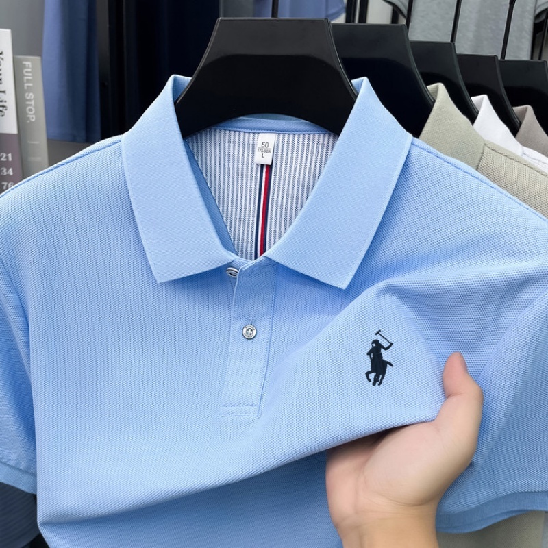 100% pure cotton 2026high-end  - Polo Shirt Pique ulasan dan harga
