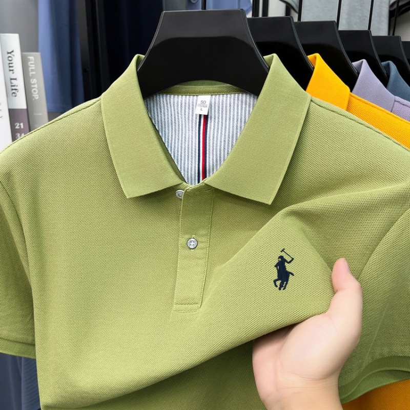 100% pure cotton 2026high-end  - Polo Shirt Pique ulasan dan harga